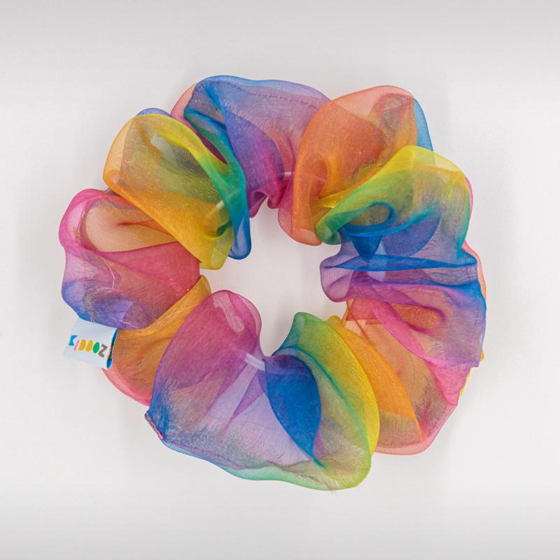 Rainbow Scrunchie